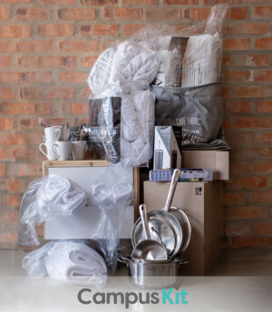 Compact Combo (3/4 Bed &includes Bedroom, Bathroom essentials, Crockery, Cutlery, Cookware and Emergency Light)